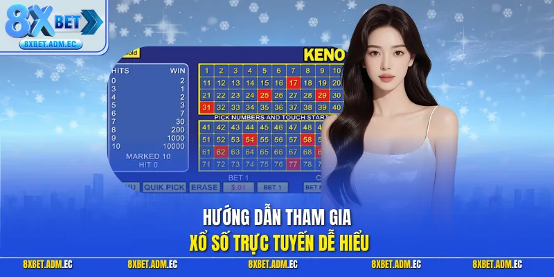 Hướng dẫn tham gia xổ số trực tuyến dễ hiểu